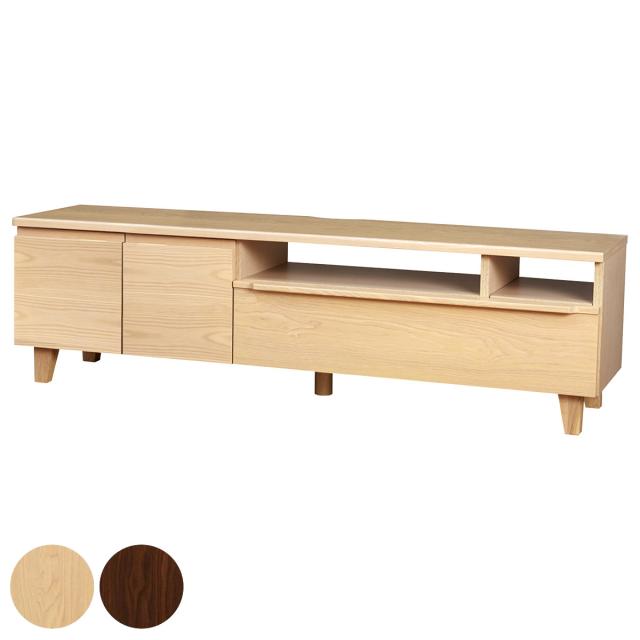 テレビ台 幅150cm ローボード 北欧風 突板仕上げ CROSS ( 開梱設置 テレビボード TV台 TVボード テレビラック AVボード テレビ 木製 完成品 収納 リビング収納 シンプル モダン 高級感 ダークブラウン ホワイトオーク おしゃれ )の通販は 33,020円