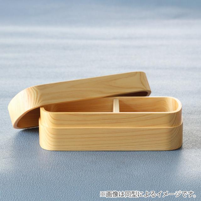 角田清兵衛商店 くりぬき弁当箱 紀州桧弁当箱 角田清兵衛商店 くりぬき弁当箱 紀州桧弁当箱 type S-4 2色 – くらすかたち