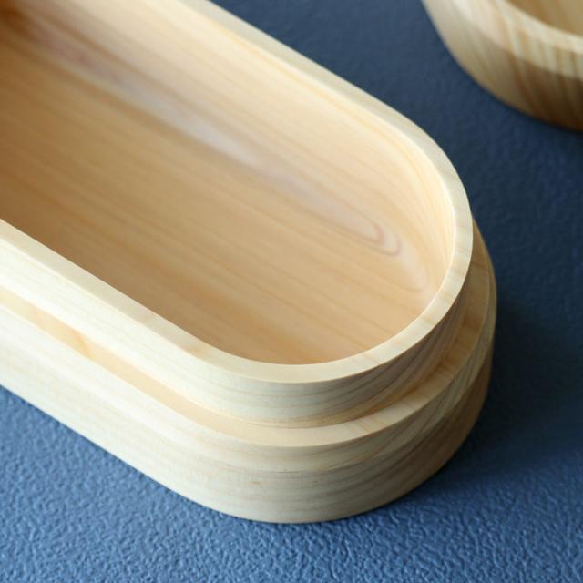 くり抜き弁当箱 1段 480ml 紀州桧弁当箱 type 2 ナチュラル （ 弁当 食洗機対応 天然木 紀州桧 一段 おしゃれ 仕切り付き 日本製 食洗機OK お弁当 木 木製 くりぬき ランチボックス シンプル 和風 お弁当箱 弁当箱 ）_11