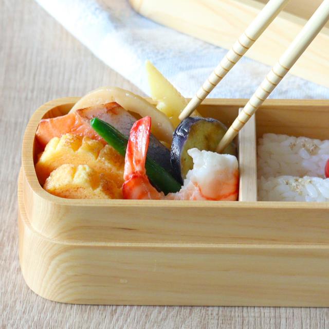 くり抜き弁当箱 1段 480ml 紀州桧弁当箱 type 2 ナチュラル （ 弁当 食洗機対応 天然木 紀州桧 一段 おしゃれ 仕切り付き 日本製 食洗機OK お弁当 木 木製 くりぬき ランチボックス シンプル 和風 お弁当箱 弁当箱 ）_14
