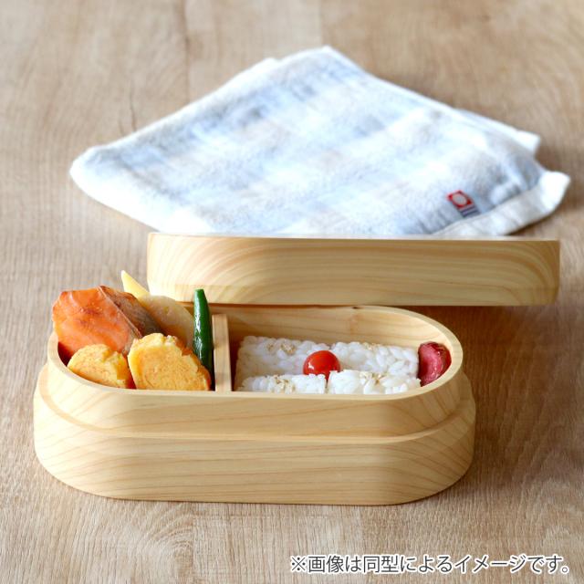 くり抜き弁当箱 1段 480ml 紀州桧弁当箱 type 2 漆塗 （ 弁当 食洗機対応 天然木 紀州桧 一段 おしゃれ 仕切り付き 日本製 食洗機OK お弁当 木 木製 くりぬき ランチボックス シンプル 和風 お弁当箱 弁当箱 ）_7