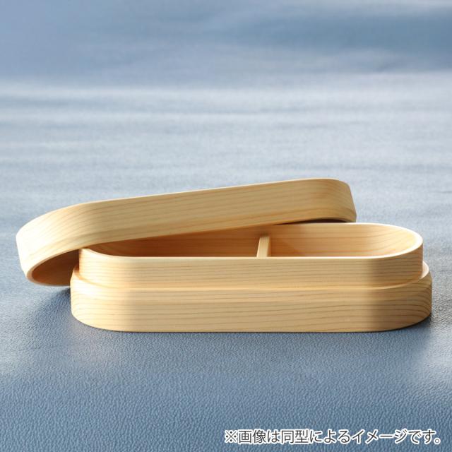くり抜き弁当箱 1段 720ml 紀州桧弁当箱 type 3 漆塗 （ 弁当 食洗機対応 天然木 紀州桧 一段 おしゃれ 仕切り付き 日本製 食洗機OK お弁当 木 木製 くりぬき ランチボックス シンプル 和風 お弁当箱 弁当箱 ）_5