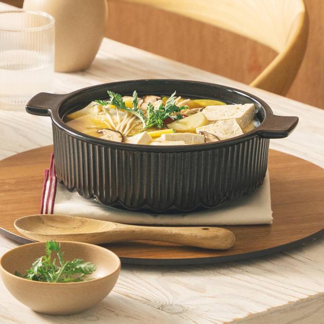 韓国風土鍋 20cm ガス火専用 OREUM 電子レンジ対応 オーブン対応 食洗機対応 6号 ドクターハウス （ Dr.HOWS オルム 土鍋 ミニ おしゃれ 直火対応 高密度ペタライト IH土鍋 一人用 二人用 直火土鍋 両手鍋 卓上鍋 土鍋ご飯 皿 ）