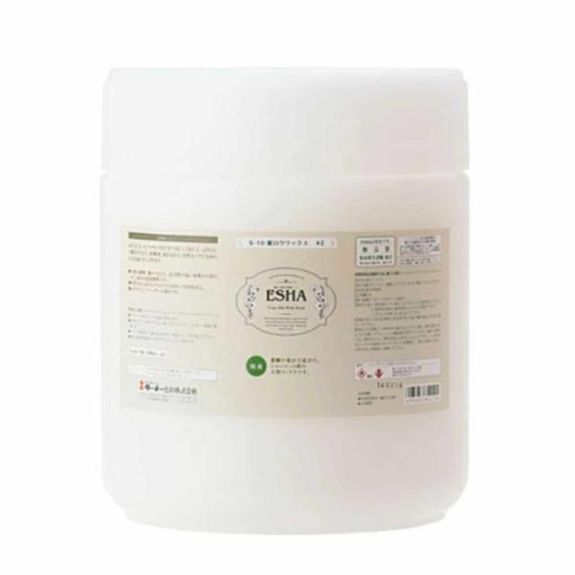 ESHA 蜜ロウワックス 4L （ ターナー色彩 エシャ フローリング 掃除 無垢材 蜜蝋 床掃除 洗剤 ワックス ツヤ出し 蜜ロウ ）