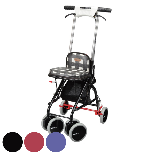 シルバーカー アップダウン 軽量 コンパクト 座れる おしゃれ カート 歩行器 歩行車 折りたたみ アルミ製 歩行補助 介護 高齢者 日本の通販はau Pay マーケット お弁当グッズのカラフルbox