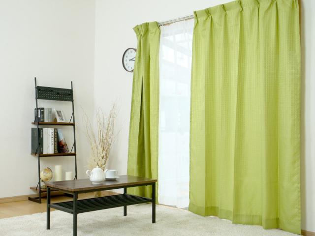 カーテン 4枚セット 幅100cm×丈200cm ドレープカーテン レースカーテン