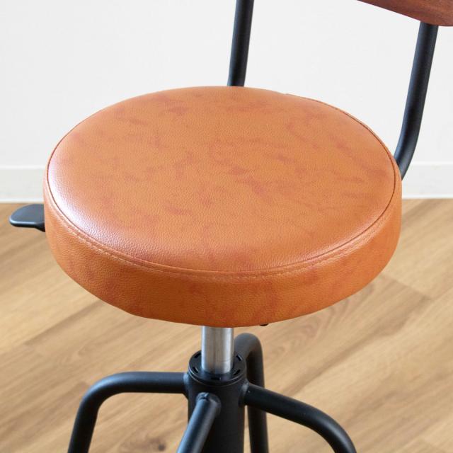 椅子・チェア 家具 TAM カウンター チェア 木製 回転 座面昇降 椅子