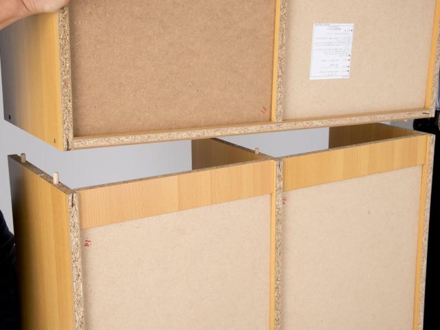 本棚 2列6段 大量収納ラック 幅90cm （ ラック 収納 シェルフ 収納棚 大容量 A4対応 壁面収納 リビング収納 コミック 木目調 ブラウン ホワイト ナチュラル ）_5