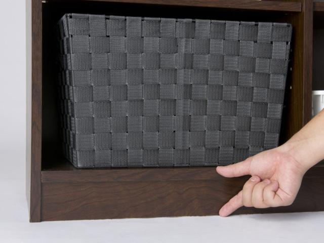 本棚 2列6段 大量収納ラック 幅90cm （ ラック 収納 シェルフ 収納棚 大容量 A4対応 壁面収納 リビング収納 コミック 木目調 ブラウン ホワイト ナチュラル ）_9