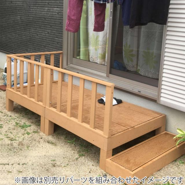 ウッドデッキ 本体2台セット 人工木 ( ガーデンデッキ 人工木デッキ 樹脂 DIY ウッドパネル 縁台 ぬれ縁 90×90cm 2台 セット 掃き出し窓 連結 人工木材 バルコニー ステップ 庭 エクステリア 外構 組立て簡単 組合せ )の通販は ウッドデッキ 本体2台セット 人工木 ( ガーデンデッキ 人工木デッキ 樹脂 DIY ウッドパネル 縁台 ぬれ縁 90×90cm 2台 セット 掃き出し窓 連結 人工木材 バルコニー ステップ 庭 エクステリア 外構 組立て簡単 組合せ )の通販は