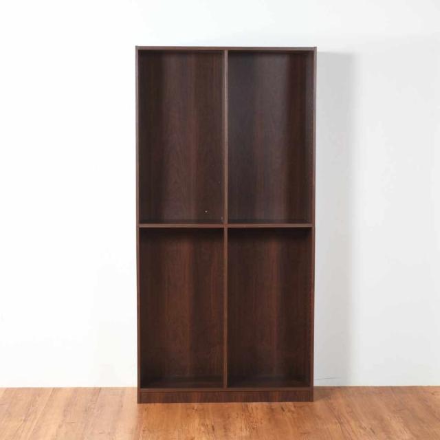 本棚 幅75cm 2列6段 可動棚 大量収納ラック （ ラック 収納 シェルフ 収納棚 大容量 A4対応 壁面収納 リビング収納 コミック 木目調 ブラウン ナチュラル ホワイト ）_12