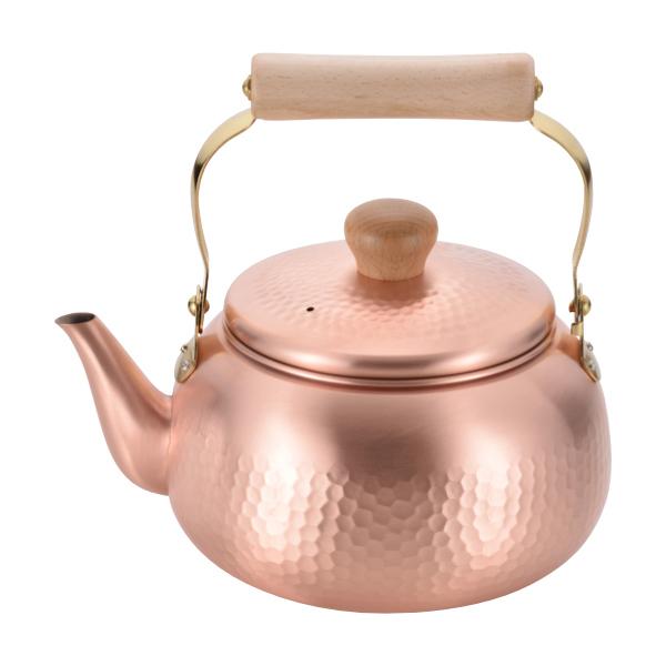 銅ヤカン　copper kettle 日用雑貨　インテリア　銅製品 銅やかん 4L 京都有次製 デッドストック/Copper kettle/Kyoto