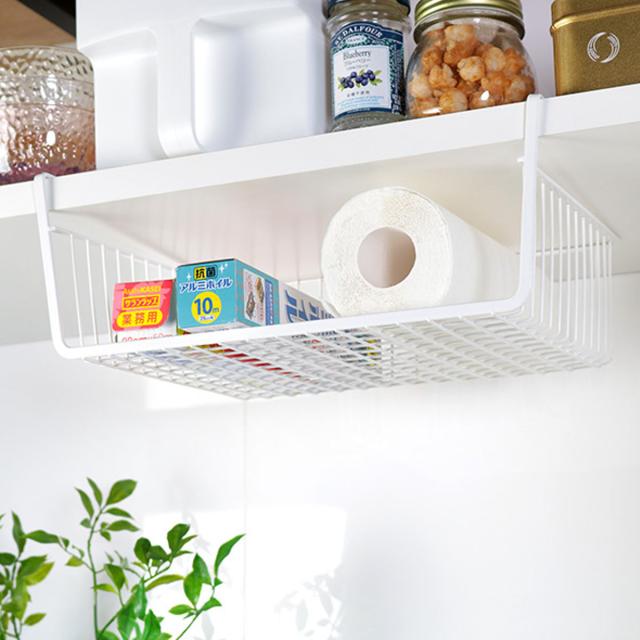 フランス　アンティーク　吊り下げ戸棚 フランスアンティーク 木製ウォールシェルフ（壁掛け棚、吊り棚