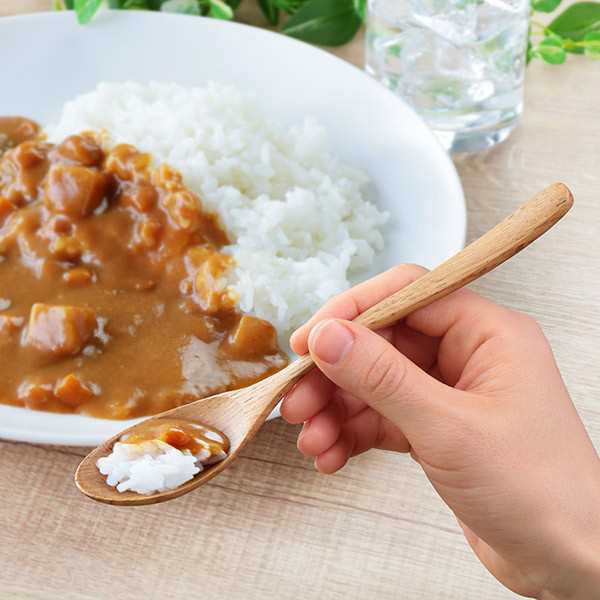 送料無料 激安 お買い得 キ゛フト 木製 栗カレースプーン 大 フック