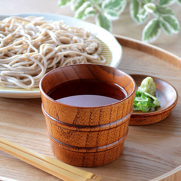 そば猪口 200ml 漆天然木 和食器 食器 （ 蕎麦猪口 そば つゆ
