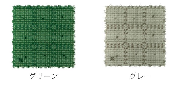 人工芝 30x30cm ジョイント式 日本製 30枚セット （ 芝生マット 人工