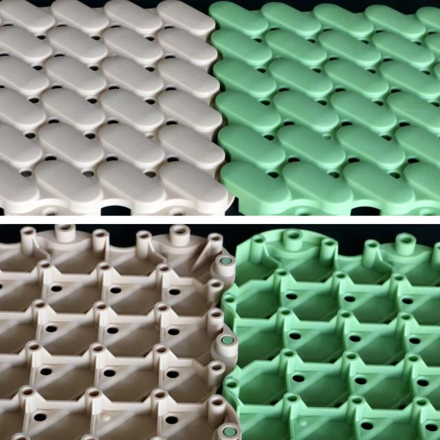 スノコ ジョイント 15×15×1.3cm 水切りユニット 抗菌システムスノコ 素足用 100枚セット （ ジョイントマット すのこ 15cm マット ベランダ パネル バルコニー エクステリア ガーデニング インテリア 床材 日本製 ）の通販は