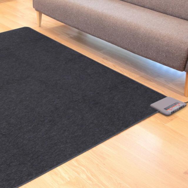 ホットカーペット 電気カーペット厚手ボリュームタイプ3畳本体 （ 厚手 日本製 3畳 ラグ カーペット リビング 195×235 暖房器具 電気 ホットマット 電気座布団 温座布団 あったかグッズ 寒さ対策 電気マット スライド式 温度調節 ）