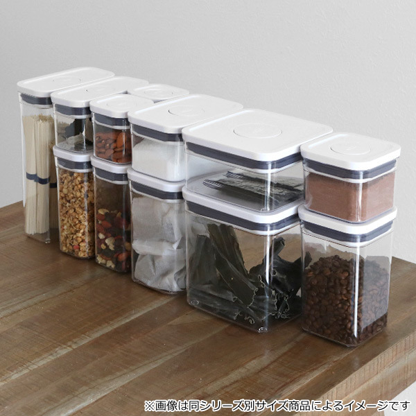 オクソー　ポップコンテナ　保存容器 5個セット Amazon | Oxo SteeL ポップコンテナ5点セット | OXO | 保存容器