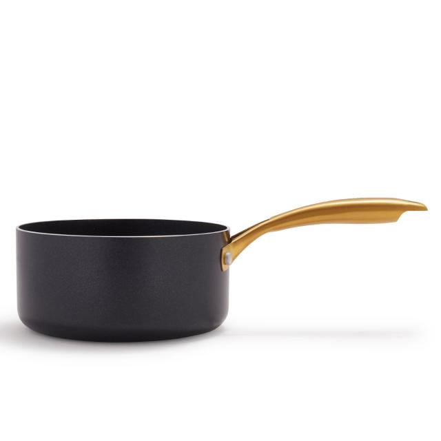 GREEN PAN ソースパン 16cm IH対応 ストゥディオ ガラス蓋付き （ グリーンパン STUDIO ガス火対応 食洗機対応 ミルクパン 片手鍋 小鍋 セラミック加工 16センチ アルミ製 マグニート加工 ノンスティック加工 ガラス蓋 おしゃれ ）_3