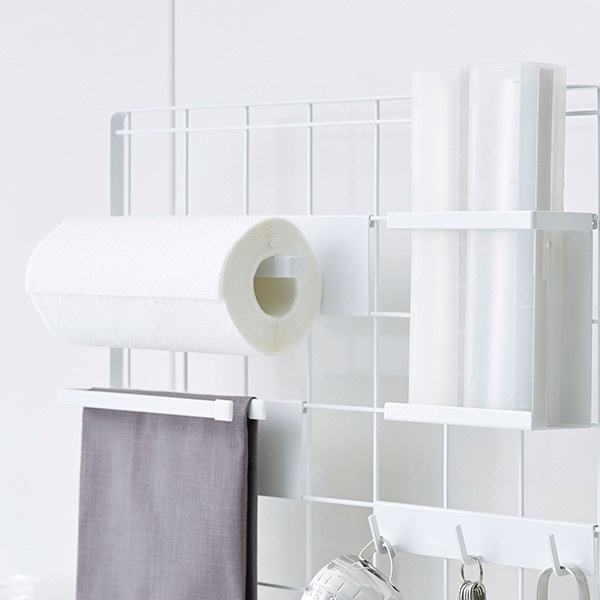 キッチンペーパーホルダー キッチン自立式メッシュパネル用 ペーパーホルダー Tower 山崎実業 タワー 41 4190 キッチンペーパー ペの通販はau Pay マーケット お弁当グッズのカラフルbox