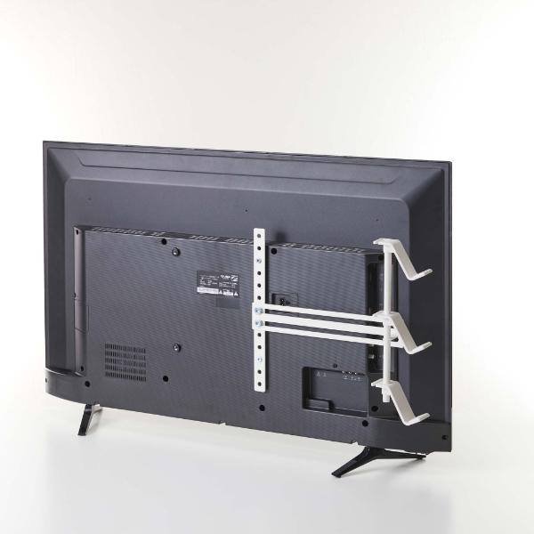 山崎実業 smart テレビ裏 ゲームコントローラー収納ラック スマート （ 4903208050906 3段 ゲーム コントローラー ヘッドホン 収納 テレビ モニター スイッチ プレステ ラック スタンド 省スペース ゲームパッド パッド ジョイコン ） その他ラック