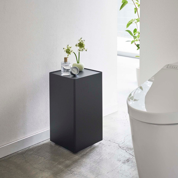 トイレットペーパー収納 袋ごとトイレットペーパーストッカー タワー 12ロール Tower 山崎実業 トイレ収納 スリム タワーシリーズ トの通販はau Pay マーケット リビングート