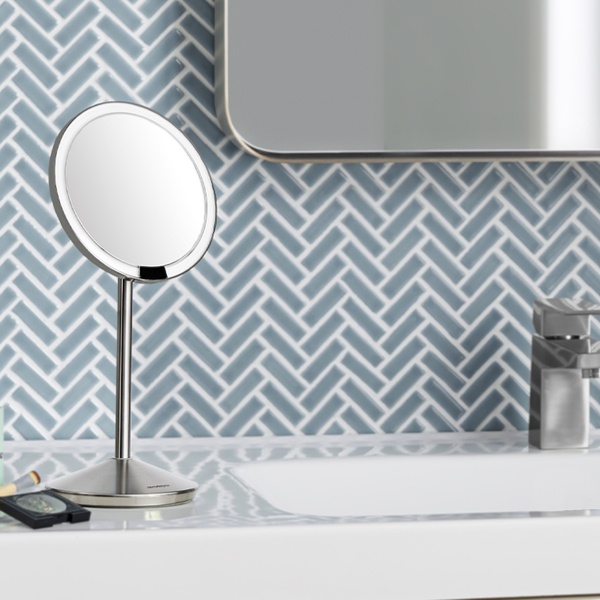 ミラー ライト付き simplehuman シンプルヒューマン センサーミラー 10