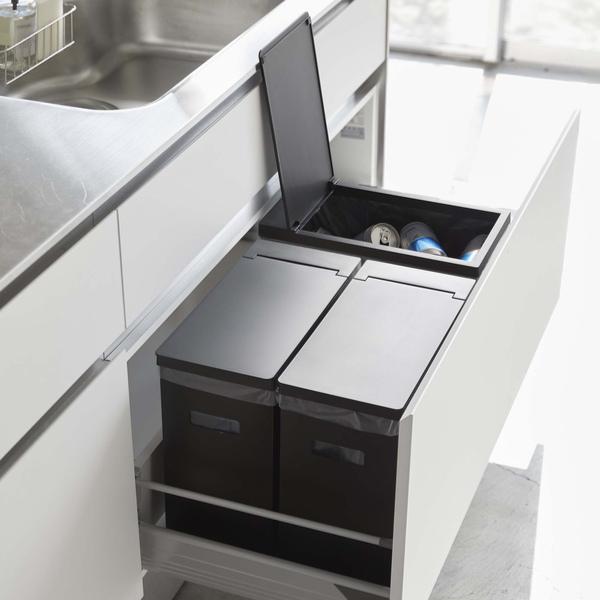 ゴミ箱 22l Tower タワー 白黒2個セット シンク下蓋付きゴミ箱 シンク下 蓋付き ふた付き 縦型 分別 キッチン 組み立て式 スリム コンの通販はau Pay マーケット お弁当グッズのカラフルbox