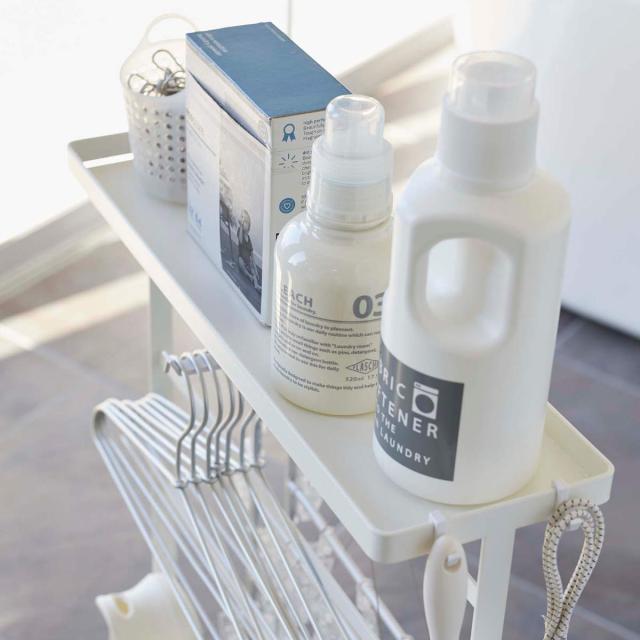 tower 山崎実業 収納 ランドリー 洗濯用品収納ワゴン （ 隙間収納 隙間