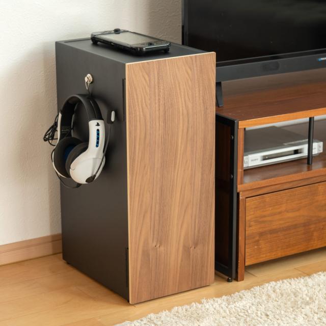 山崎実業 tower ゲーム機収納ラック タワー （ 4903208021098 ゲーム機