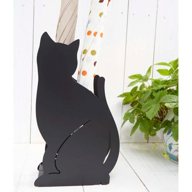 山崎実業 かさたて ネコ （ 4903208023580 傘立て アンブレラスタンド