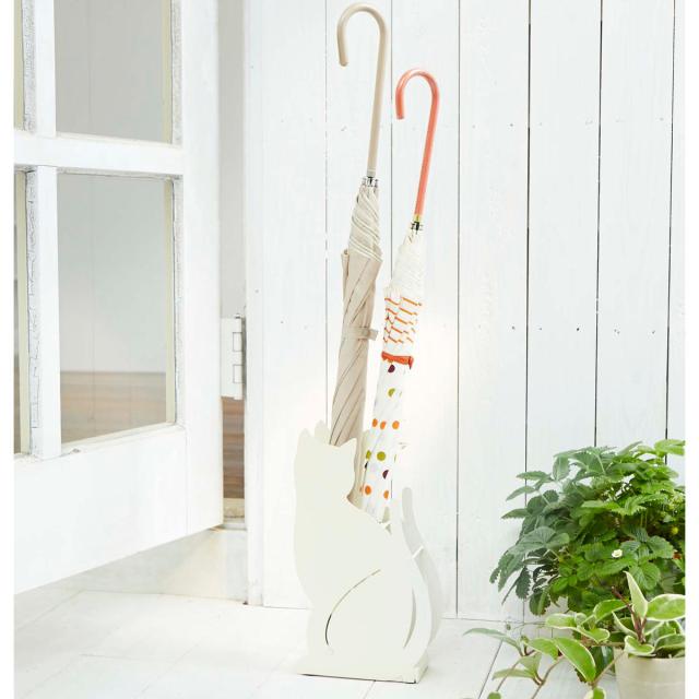 山崎実業 かさたて ネコ （ 4903208023580 傘立て アンブレラスタンド