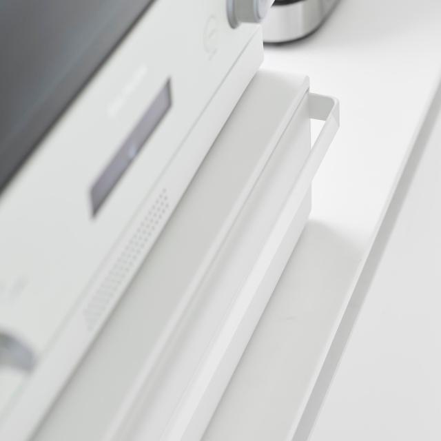 山崎実業 tower カセットコンロが入る家電下ラック タワー 1段 （ 4903208101974 タワーシリーズ 家電下ラック 1段ラック ラック カセットコンロ 家電下 カセットコンロが入る レンジラック オーブンレンジ ）_14