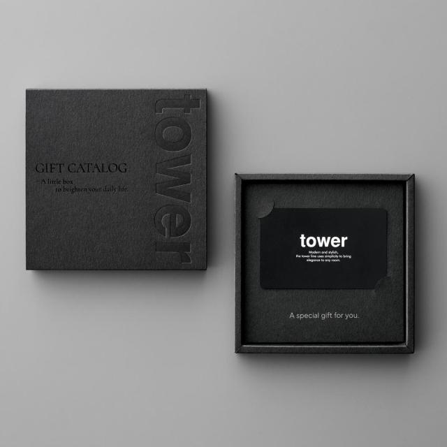山崎実業 tower カタログギフト BK 紙袋セット タワー （ 4903208105002 タワーシリーズ カタログ ギフト 選べるギフト ギフトカード セレクトギフト プレゼント 贈り物 選択型ギフト キッチン用品 ランドリー用品 インテリア ）_12