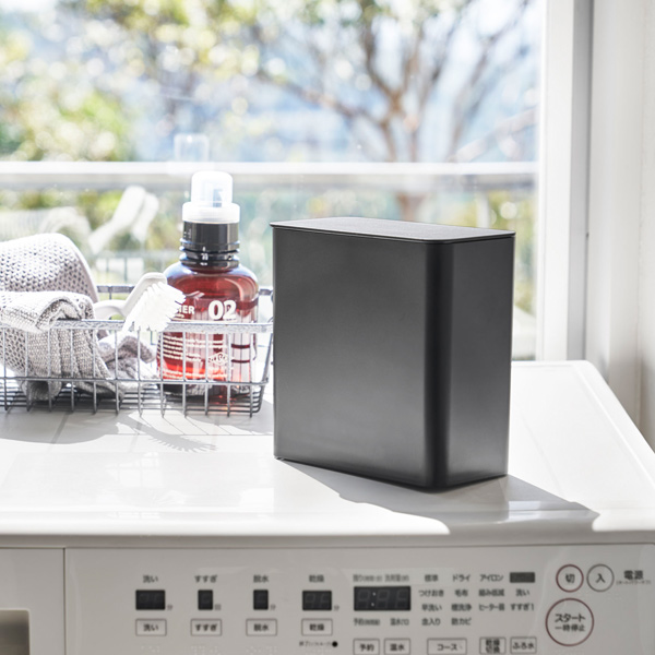 収納 マグネット 磁石 マグネット洗濯洗剤ボールストッカー タワー Tower ホワイト 洗濯 洗剤 収納用品 隙間 洗濯機横 収納ボックス の通販はau Pay マーケット リビングート