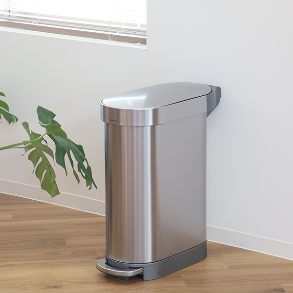 正規品 ゴミ箱 シンプルヒューマン simplehuman 45L スリムステップ