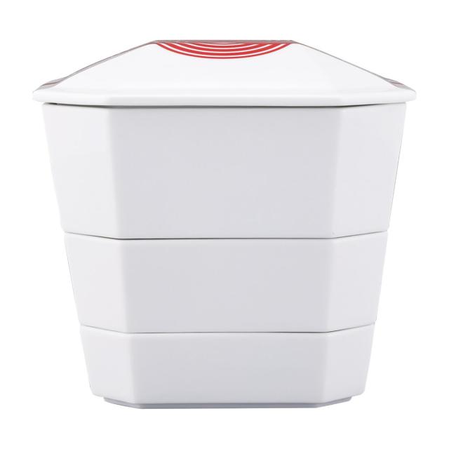 3段重箱 隅切 陶磁器 （ 食洗機対応 電子レンジ対応 磁器 日本製 お重 3段 陶器 食洗機OK レンジOK 重箱 高級感 上品 和風 和モダン モダン ）_13