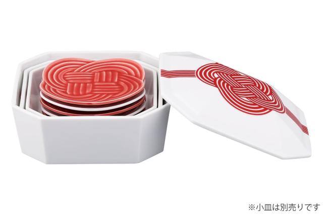 3段重箱 隅切 陶磁器 （ 食洗機対応 電子レンジ対応 磁器 日本製 お重 3段 陶器 食洗機OK レンジOK 重箱 高級感 上品 和風 和モダン モダン ）_7