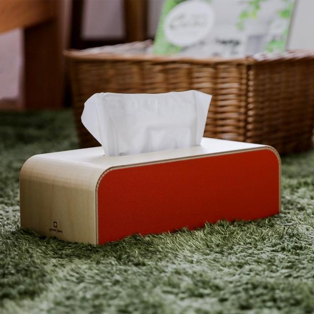 ティッシュケース 木製 ヤマト工芸 yamato COLOR BOX