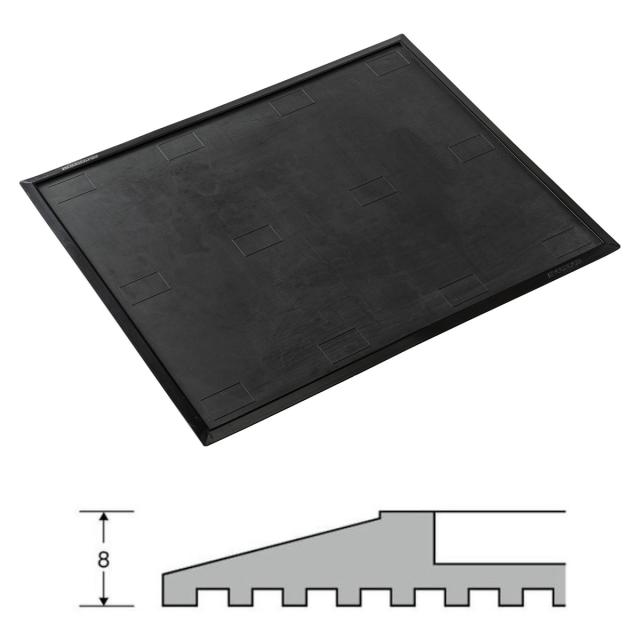 ゴムマットベース 75×90cm マジッククロスなし 粘着マット用 （ 山崎産業 コンドル 粘着マット DP-2 専用 マットベース ベースのみ 専用マットベース 専用ベース パーツ ）_1