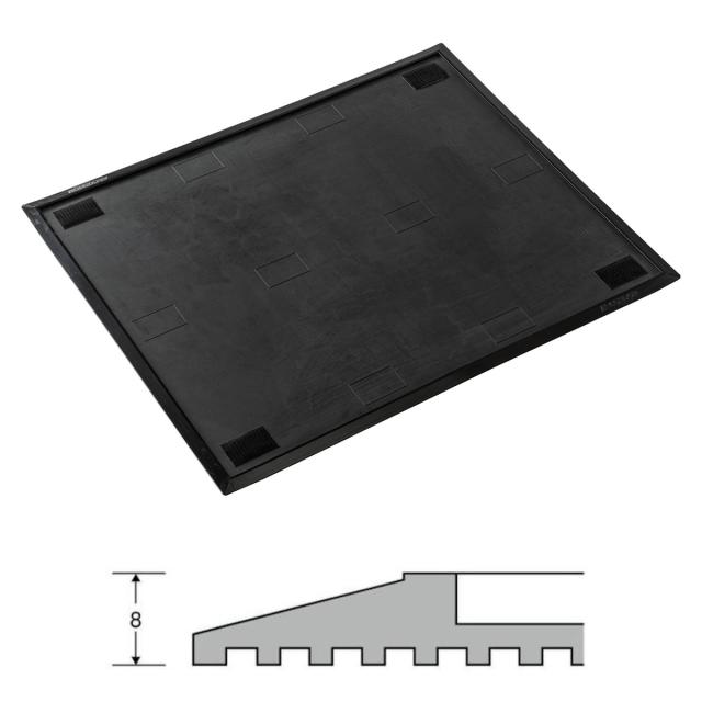 ゴムマットベース 75×90cm マジッククロス付 吸油マット用 （ 山崎産業 コンドル マットベースのみ 専用マットベース ベースのみ 専用ベース パーツ ）_1