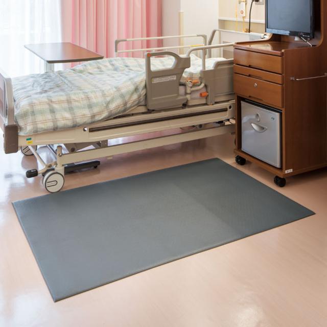 クッションマット 61×91cm ケアソフト クッションキング （ 山崎産業 コンドル クッション マット 0.9cm厚 滑り止め 防滑 疲労軽減 衝撃緩衝マット 疲労軽減マット 立ち仕事 業務用 ）_6