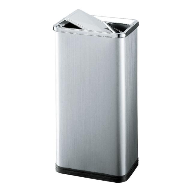 屋内用ゴミ箱 業務用ダストボックス 19L 内容器なしタイプ ローターボックス ST小 （ 山崎産業 コンドル ゴミ箱 ヤマザキ ダストボックス ステンレス ごみ箱 回転フタ 屑入れ くず入れ 屋内用 回転ふた 約 20L 業務用 ）