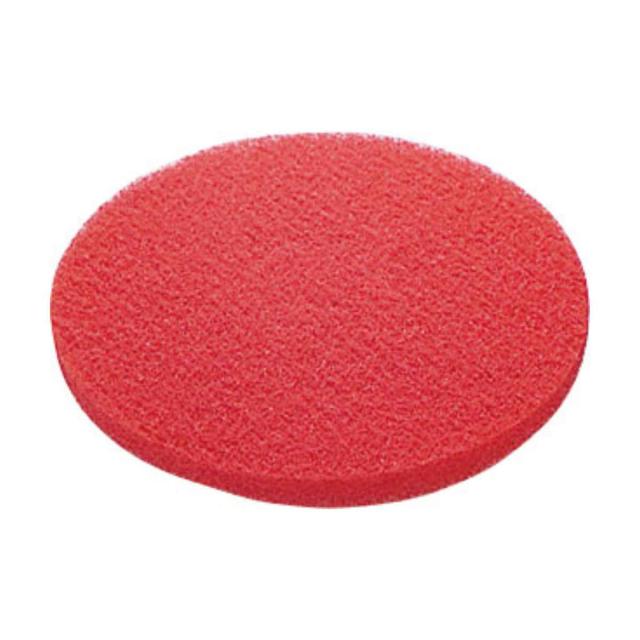 ポリシャー用フロアパッド 9インチ 保守用 レッド （ コンドル
