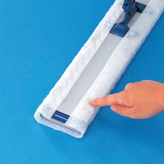 ダストモップ プロテック ダスターモップハンドル 90cm用 （ 山崎産業 コンドル モップ 60センチ フロアワイパー フロアモップ 業務用 フローリングモップ 床掃除モップ 床 掃除用品 ワイド ）_3