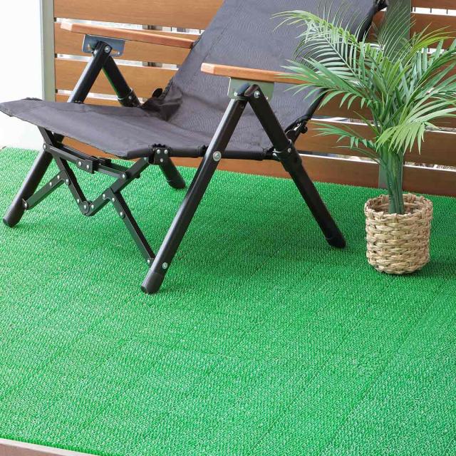 人工芝 合わせ目 若草社会的単位 本体 30×30糎 60枚仕かける EV印字機 （ 人工 芝 庭 縁側 材木甲板 園庭 つや消し 耐久性 60枚 まっ四角 入り口・入口 中庭 縁側 屋上 エクステリア ガーデニング 園芸 ）