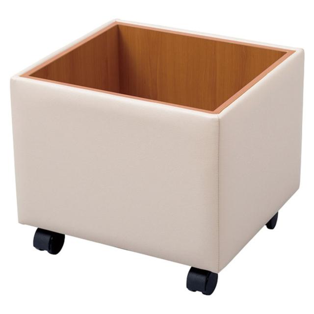オムツ交換ベッド 収納ボックス JN （ 法人限定 山崎産業 荷物入れ キャスター付き 荷物置き 収納 ボックス カゴ かご 赤ちゃん ベビー 日本製 手荷物 鞄 カバン バッグ 荷物置台 カバン置き 業務用 休憩室 授乳室 児童館 育児 ）