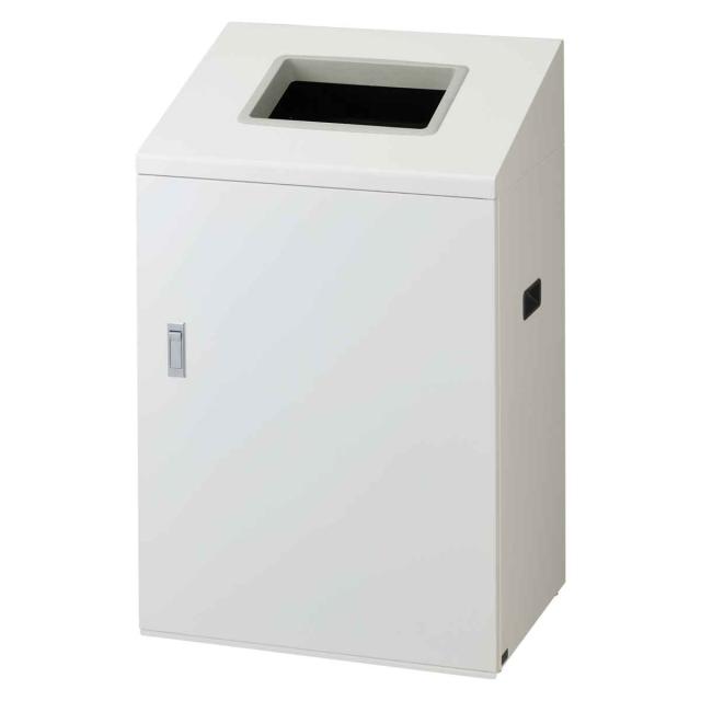 ゴミ箱 リサイクルボックスNYI-90 90L ワイド 屋内用 （ 法人限定 山崎産業 業務用 ダストボックス 分別 ごみ箱 奥行40 分別シール付き 90リットル 大容量 省スペース 分別ゴミ箱 内容器付き スチール製 おしゃれ ）_6