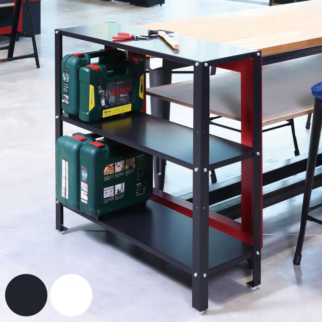 ラック OoラックIT-1 組立 幅91cm （ 法人限定 山崎産業 業務用 収納棚 シェルフ スチール製 可動棚 収納 棚 収納ラック ディスプレイラック 飾り棚 オフィス 資料 備品 工場 倉庫 店舗 ）